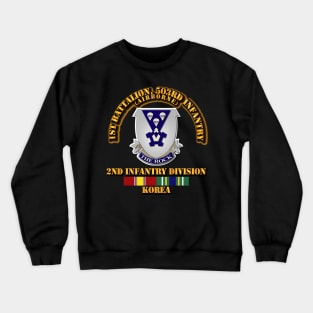 1st Bn 503rd Infantry - Korea Svc Crewneck Sweatshirt